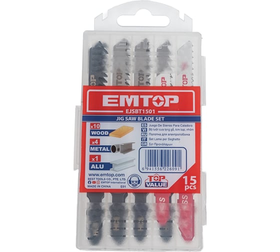 Полотна для электролобзика EMTOP EJSBT1501