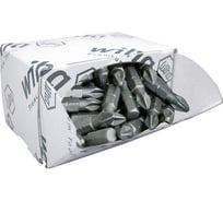 Набор бит Standard 08048 (25 мм Phillips; 50 предметов; 1/4"; в большой упаковке) Wiha wih08048