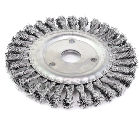 Щетка дисковая 13-140 150х22.2 мм, ворс жгутовая сталь 0.50 мм для УШМ EuroBrush EB-DST5