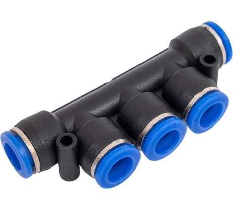 Пневматический фитинг коллектор ARMA 8 мм PMF-08