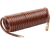 Шланг витой полиуретановый FORSTIME 10мм х 14мм х 10м с быстроразъемами FT-1410-10M(64589)