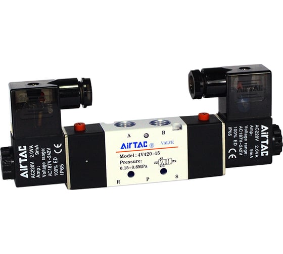 Электромагнитный распределитель AiRTAC 4V42015AG