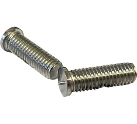 Шпилька ОПМ DIN 32501-1 (ISO 13918 PT) М6x20 А2 приварная 100 шт УТ000030481