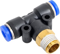 Фитинг цанговый ARMA T-образный 04-1/8M-04 мм CFT-04-1/8M-04