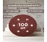 Шлифовальные круги Vitatools 225 мм, для жирафа, Р1000, 100 штук, 6 отверстий R-225-P1000-100-6 2