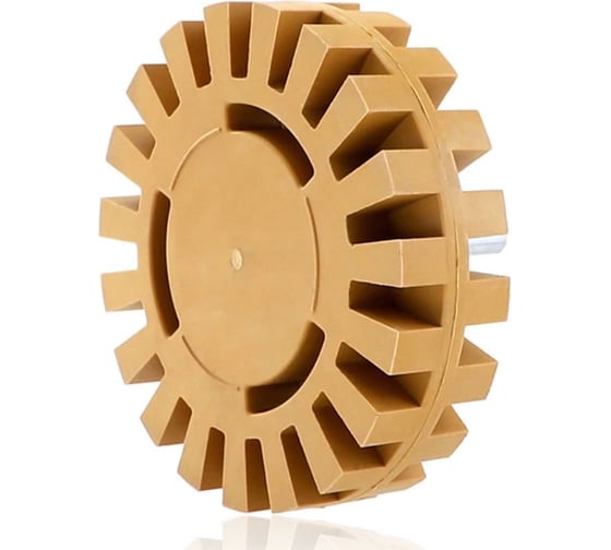 Диск ребристый для снятия липких лент 100 мм FITTER 32240-4