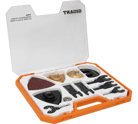 Набор насадок для МФИ Gigant 15 шт, универсальный в кейсе G-10668