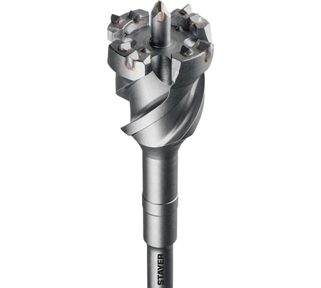 Проломной бур STAYER Hercules-4Х SDS-max 68x500/600 мм 29319-68-600