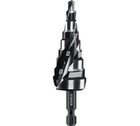 Cверло ступенчатое STAYER Pro-Max 4-20мм, 9 ступеней, винтовая спираль 29661-4-20-9