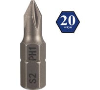 Бита SGS PH1, 25мм S2 20шт 6325-PH1-20