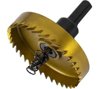 Коронка по металлу Pobedit сталь HSS, нитрид титан, 65 мм, 4846465