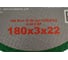 Круг СПЕЦГАЗ 180x3х22 14А 80-Н 35 БУ 80 м/с 2 класс 3326421 3