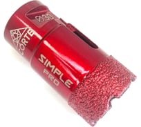Коронка алмазная CORTE SIMPLE PRO для УШМ M14 30 мм SPB30