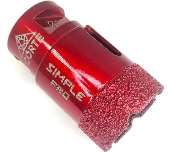 Коронка алмазная CORTE SIMPLE PRO для УШМ M14 35 мм SPB35 1