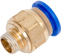 Фитинг трубки ПВХ Крал прямой (наружная резьба) М10х1-10мм (10 шт) 2840