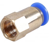 Фитинг трубки ПВХ Крал прямой (внутренняя резьба) М10х1-6мм (10 шт) 3071