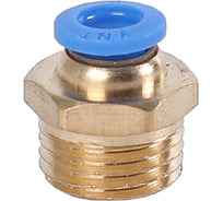 Фитинг трубки ПВХ Крал прямой (наружная резьба) М16х1.5- 6мм (10 шт) 3292