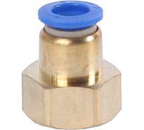 Фитинг трубки ПВХ Крал прямой (внутренняя резьба) М22х1.5 -10мм (10 шт) 3211