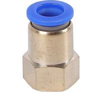 Фитинг трубки ПВХ Крал прямой (внутренняя резьба) М16х1.5- 10мм (10 шт) 3207