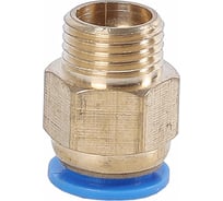 Фитинг трубки ПВХ Крал прямой (наружная резьба) М16х1.5- 12мм (10 шт) 3295