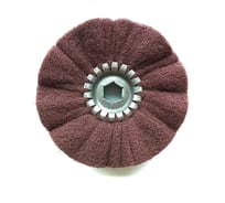 Круг нетканный для сатинирования Toyev NPB 150x24/6x40мм 4 слоя Brown A/Fine 006094