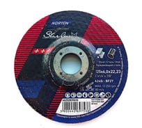 Зачистной круг по металлу NORTON 66252839610 NSL, 27, d 125x6,0x22 80 m/sec 3шт 101036