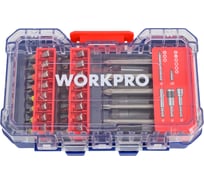 Набор бит для отвертки с магнитным держателем WORKPRO 42шт. WP409013