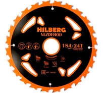Диск пильный Hilberg Vezdehod 184x30x24Тx18º HV182