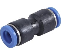 Соединитель трубки Крал ПВХ, полиамид d=8мм прямой (100 шт) 2808