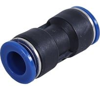 Соединитель трубки Крал ПВХ, полиамид d=11мм прямой (100 шт) 3736