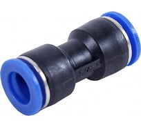 Соединитель трубки Крал ПВХ, полиамид d=12мм прямой (100 шт) 1382