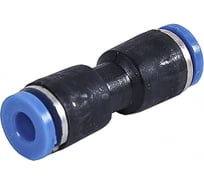 Соединитель трубки Крал ПВХ, полиамид d=4мм прямой (100 шт) 2805