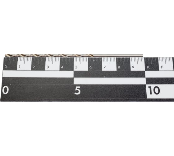 Сверло по металлу ц/х (10 шт; 2.7х66х100 мм; ГОСТ 886; Р6М5/HSS M2) JSD 3653