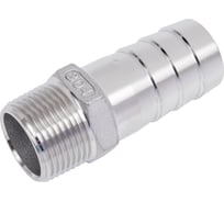 Ниппель TITAN LOCK для шланга нержавеющий (AISI304) 3/4x25мм TL075HTM25