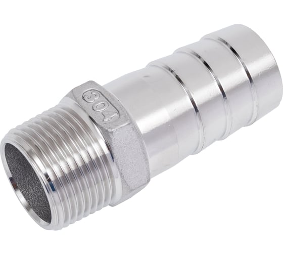 Ниппель TITAN LOCK для шланга нержавеющий (AISI304) 3/4x25мм TL075HTM25 1