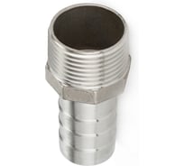 Ниппель TITAN LOCK для шланга нержавеющий (AISI304) 1x19.05мм TL100HTM19