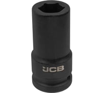 Головка ударная глубокая 6-гранная JCB 52 мм, 3/4DR" JCB-46510052(61050)