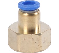 Фитинг трубки ПВХ Крал прямой (внутренняя резьба) М22х1.5-8мм (10 шт) 3210