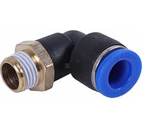 Фитинг трубки ПВХ Крал угловой ( наружн. резьба ) M12х1.25-10 мм (10 шт) 3068