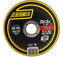 Круг отрезной по стали (125x1x22 мм) BIRMIX BK-112510116