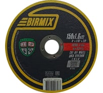 Круг отрезной по стали (150x1.6x22 мм) BIRMIX BK-115016121