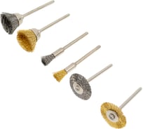 Набор щеток для гравера универсальный WORTEX 1335685