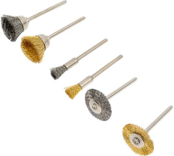 Набор щеток для гравера универсальный WORTEX 1335685 1