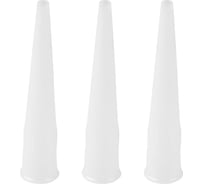 Сопло сменное для пистолета для герметиков BULL открытая туба, 3шт, для CG 1860 1304752