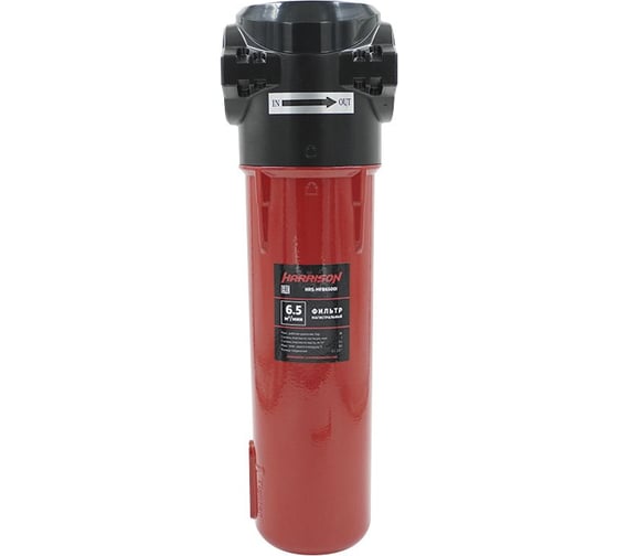 Фильтр магистральный HARRISON 6500 л/мин; 16 бар; 1 мкм; 0.1 мг/м3; G 1 1/2 HRS-MFB6500I