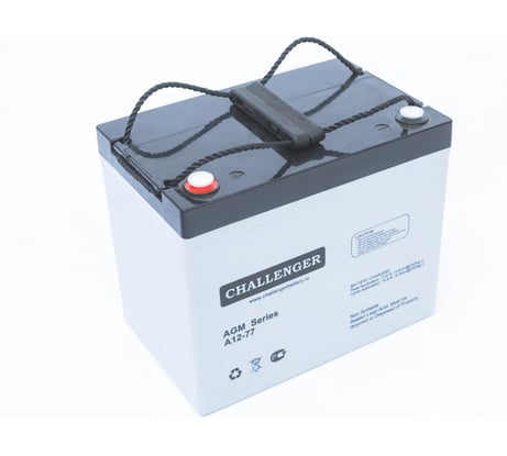 Батарея аккумуляторная свинцово-кислотная герметизированная (12 В; 75 Ач) CHALLENGER A12-75