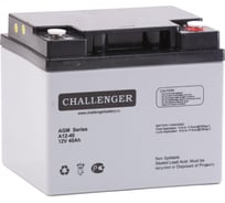 Батарея аккумуляторная свинцово-кислотная герметизированная (12 В; 40 Ач) CHALLENGER A12-40