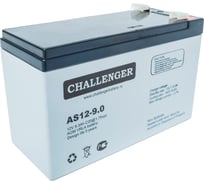 Батарея аккумуляторная свинцово-кислотная герметизированная (12 В; 9 Ач) CHALLENGER AS12-9.0