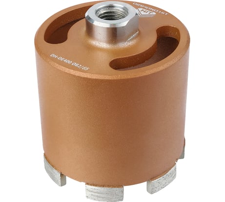 Сверло алмазное для подрозетников DH-DE400 (82/65 мм; M16; 7 сегментов) Адель ДУУ00005757