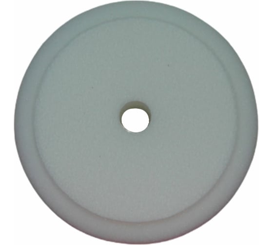 Круг полировальный с отверстием №1/80 (150/30 мм; белый-твердый) FITTER F09/02/WH-150-H